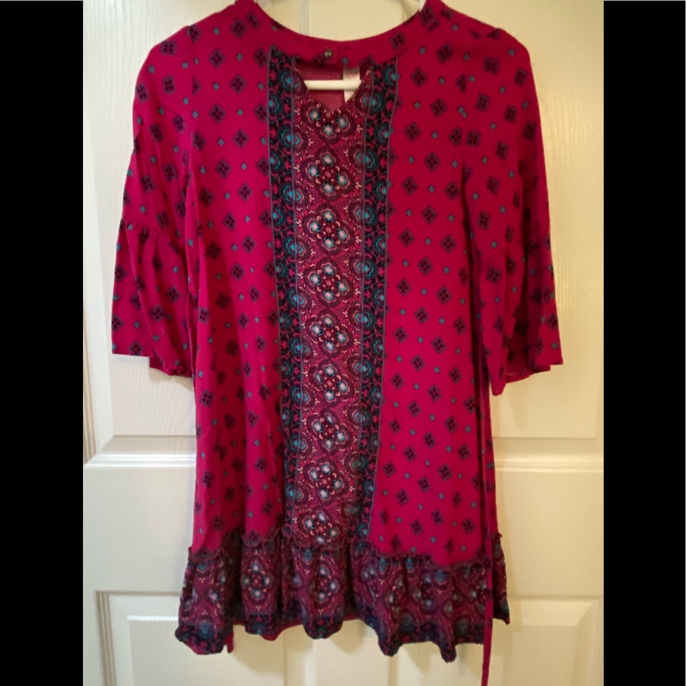 Size 12 Girls Justice Tie-Back Tunic